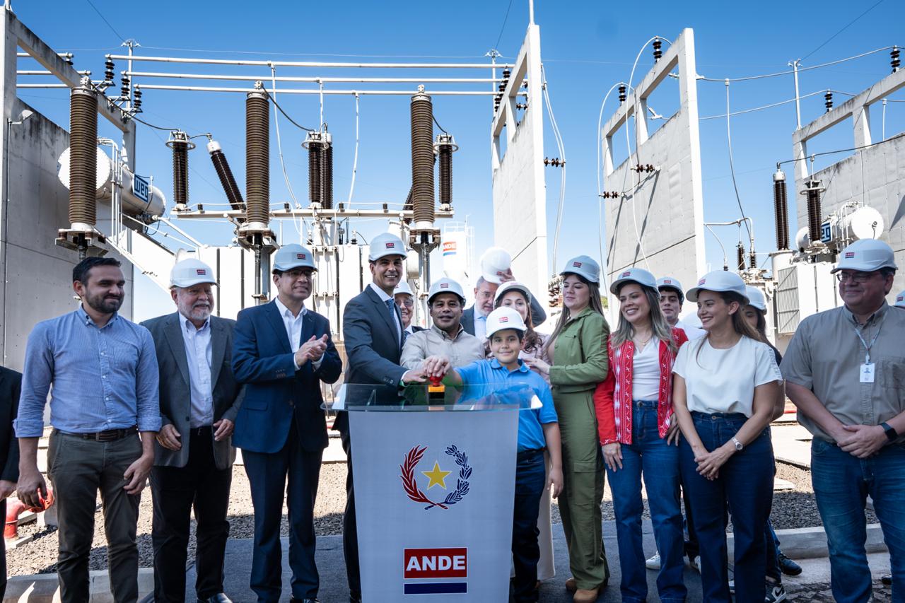 ANDE inaugura ampliación de la nueva Subestación en Alto Paraná