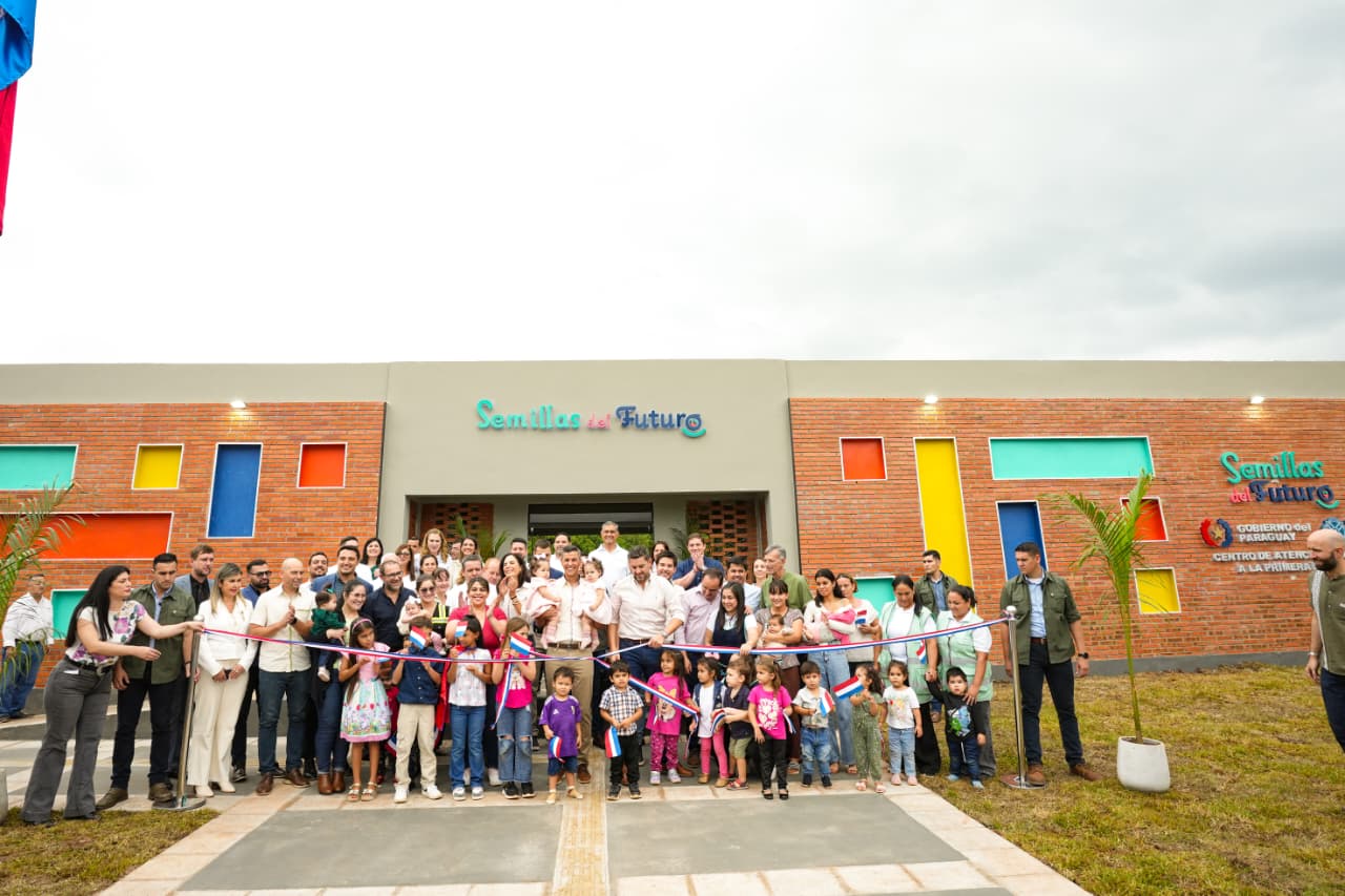 Se inauguró en Encarnación segundo centro de atención integral a la primera infancia del país