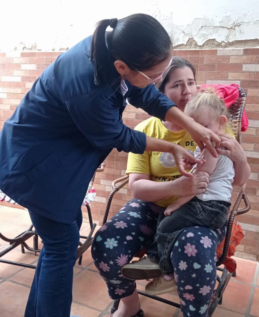 Avanza Campaña Nacional de Vacunación con más de 270.000 inmunizados contra el sarampión