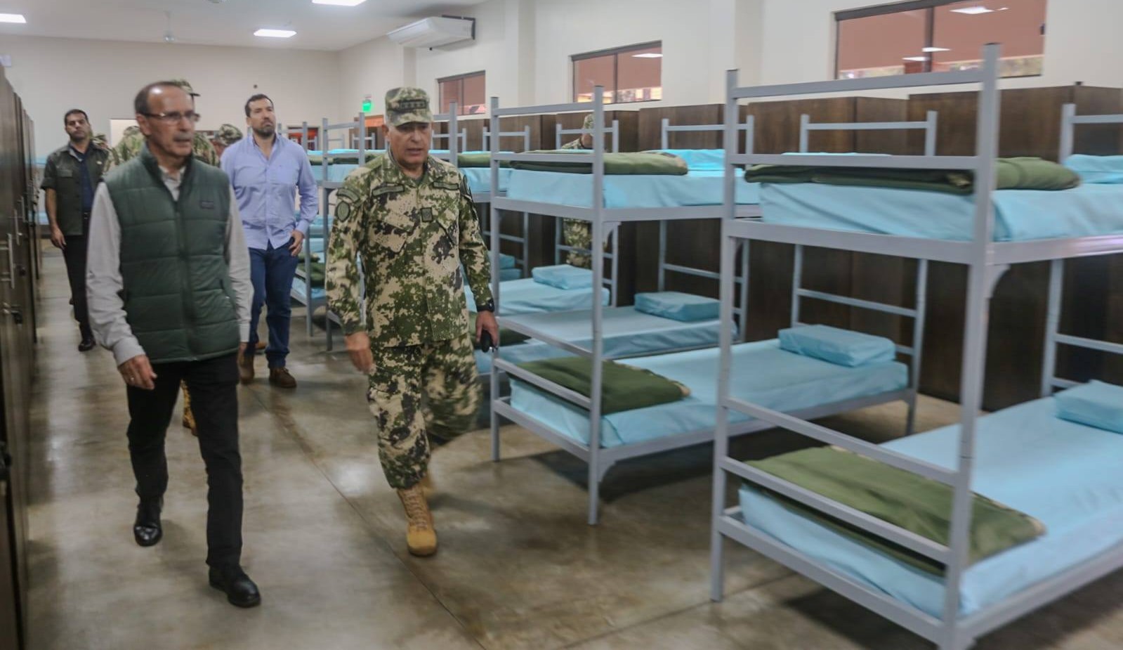Obras de infraestructura fortalecen capacidad operativa militar de seguridad y defensa en la Triple Frontera